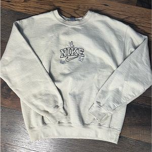 Embroidered Nike Crewneck